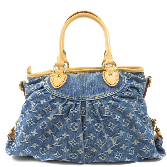 Louis Vuitton Neo Cabby Monogram Denim Tote Bag - Picture 2 of 10